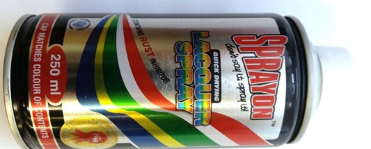 Sprayon Paint White Gloss 250Ml