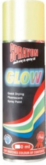 Sprayon Paint Yellow Glow 300Ml