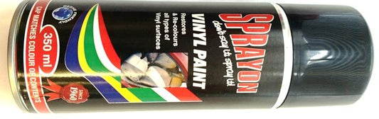 Sprayon Paint 350Ml Black Vinyl