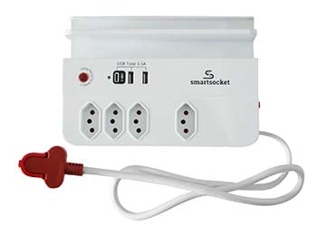 Smartsocket Hub Usb Surge Tablet&Phone