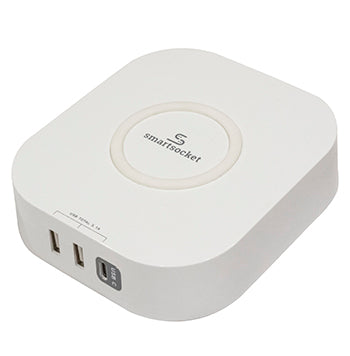 Smartsocket Compact Usb Power Hub W/Less