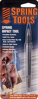 Souber Tools Spring Tool Combination 3/32' & 4/32' Nail Set