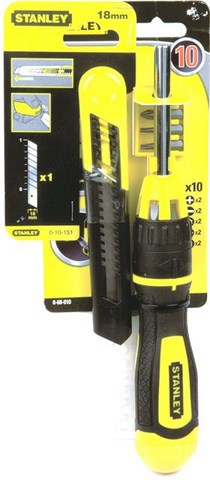 Screwdriver Stanley Ratc+Knife So 68-010