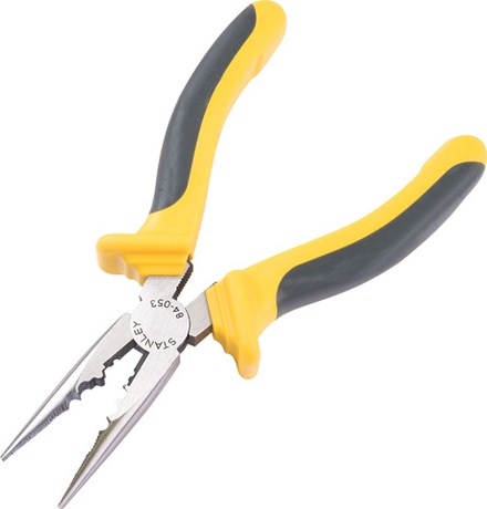 Plier Stanley Long Nose 200Mm H/D 84-625