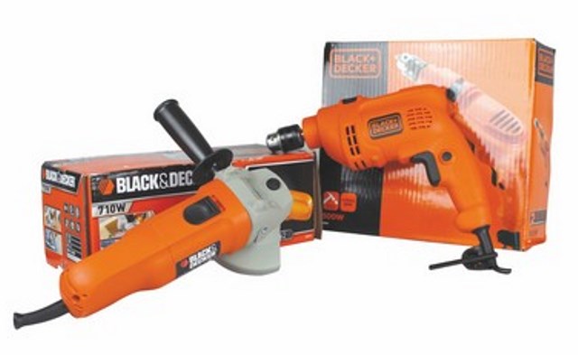 Stanley Black & Decker Combo Grinder115Mm+Drill10Mm