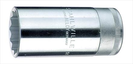 Socket Stahlwille Bihex 1/2Dr Deep 51 14 Fr
