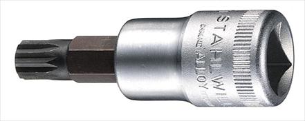Socket Stahlwille Spline 1/2Dr 54X- M6