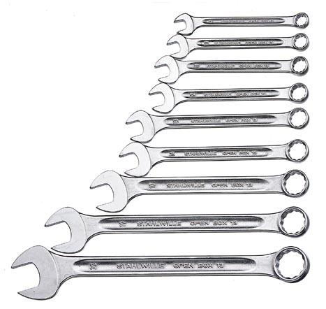 Spanner Stahlwille Set Combination 13/17 6-22Mm