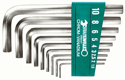 Allenkey Stahlwille Set 10760Acv/10Pc