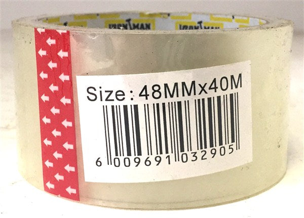 Tape Packaging Clear 48Mmx40Mt