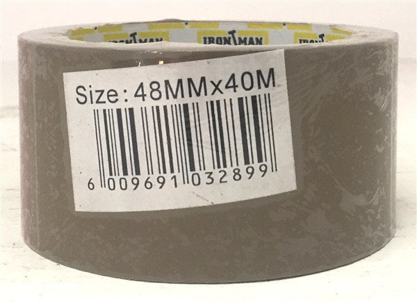 Tape Packaging Buff 48Mmx40Mt Roll