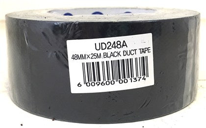 Tape Duct Black 48Mmx25Mtr