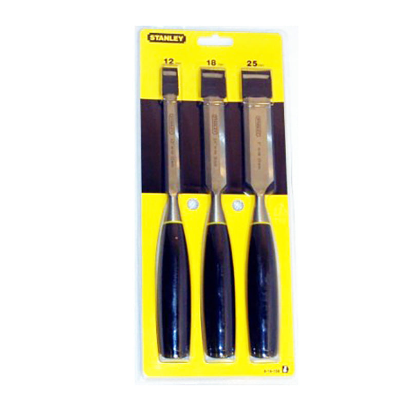 Chisel Wood B/Edge Set 3Pce Stanley 16-158
