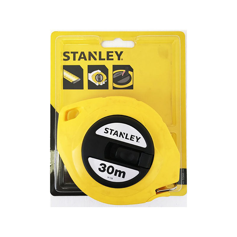 MEASURING TAPE STANLEY 30MX9.5MM STEEL W/MASTER 0-34-108