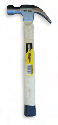 Hammer Claw  Ironman Wood Hndl Polished 500Gr Im84008