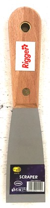 Scraper Paint  40Mm Wood Hndl Rigger