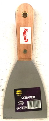 Scraper Paint  75Mm Wood Hndl Rigger