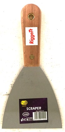 Scraper Paint  100Mm Wood Hndl Rigger
