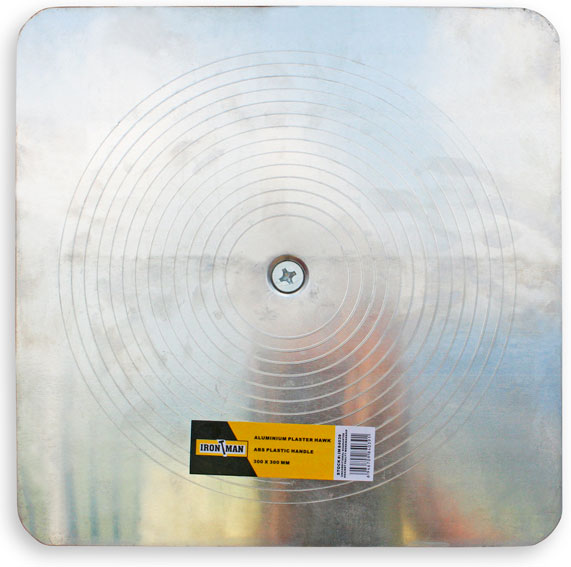 Trowel Plaster Hawk Ironman Alu C/W Plas Hndl 33X33Cm Im8403