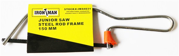 Saw Hacksaw Junior Ironman With Blade 150Mm Im84031