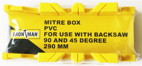 Mitre Box Plastic 45/90O Ironman Im84055