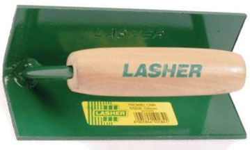 Trowel Cnr Cove I/S Lasher  75Mm Wood Hndl Fg10180
