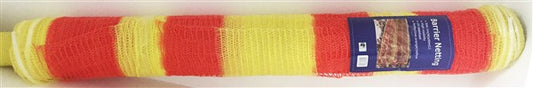 Barrier Fencing Orange Yellow Knitted 1.0Mtx50Mt