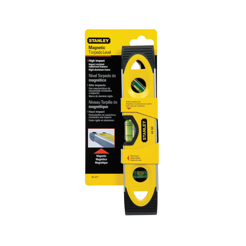 LEVEL TORPEDO ABS MAGNETIC 228MM STANLEY STHT42264-8