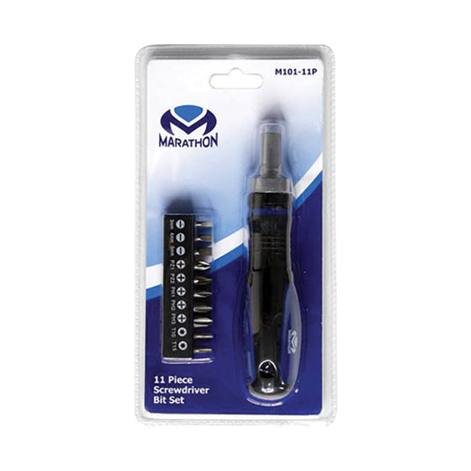 SCREWDRIVER BIT SET MARATHON 11 PCE M101-11