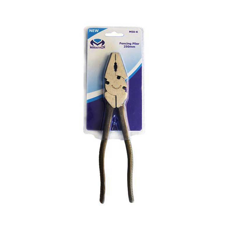 PLIER MARATHON FENCING 250MM KNURLED HANDLES M50-K