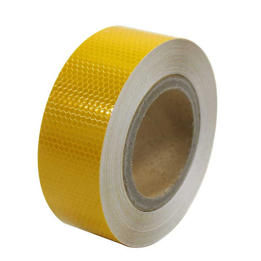 TAPE REFLECTIVE 50MM X 7MT YELLOW