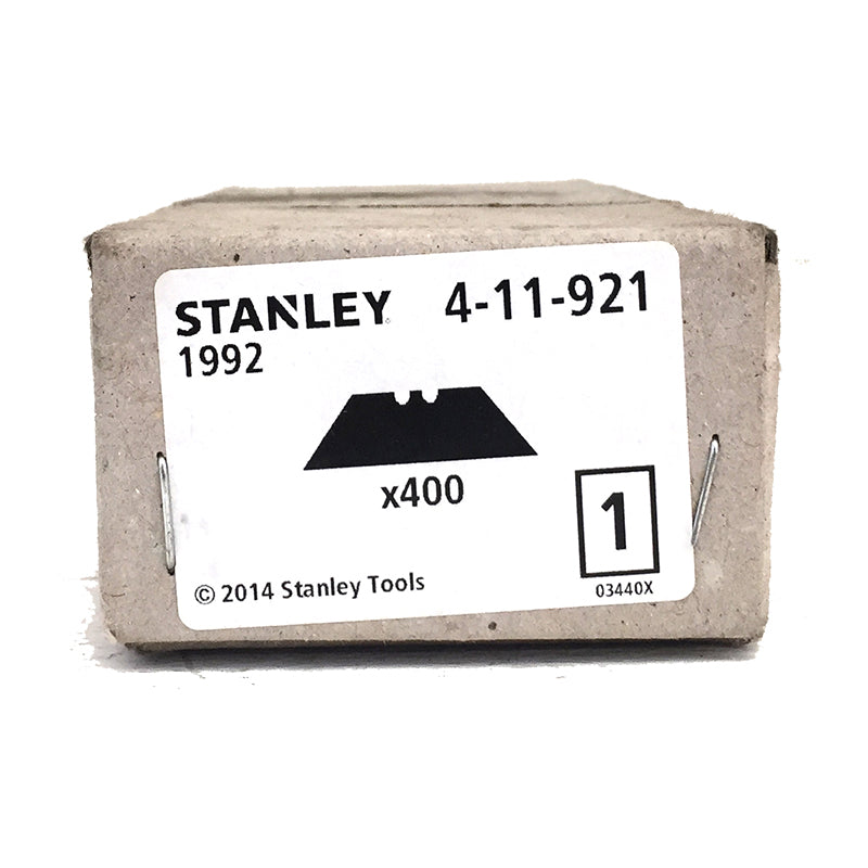 KNIFE BLADES TRIM STANLEY 400/BOX H/UTY 4-11-921