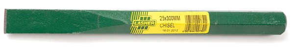 Chisel Cold Flat 25Mm*300Mm Lasher (2730)