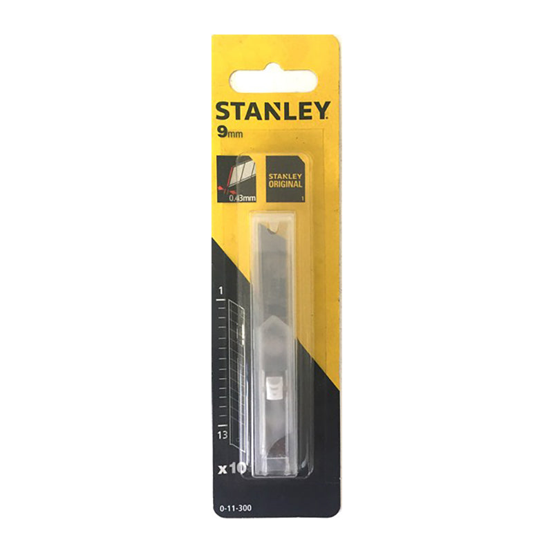 KNIFE BLADES SNAPOFF STANLEY 10 S  9.5MM DIY 0-11-300