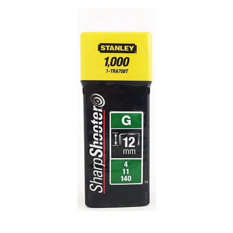STAPLES STANLEY FOR H/D 12MM 1-TRA708T