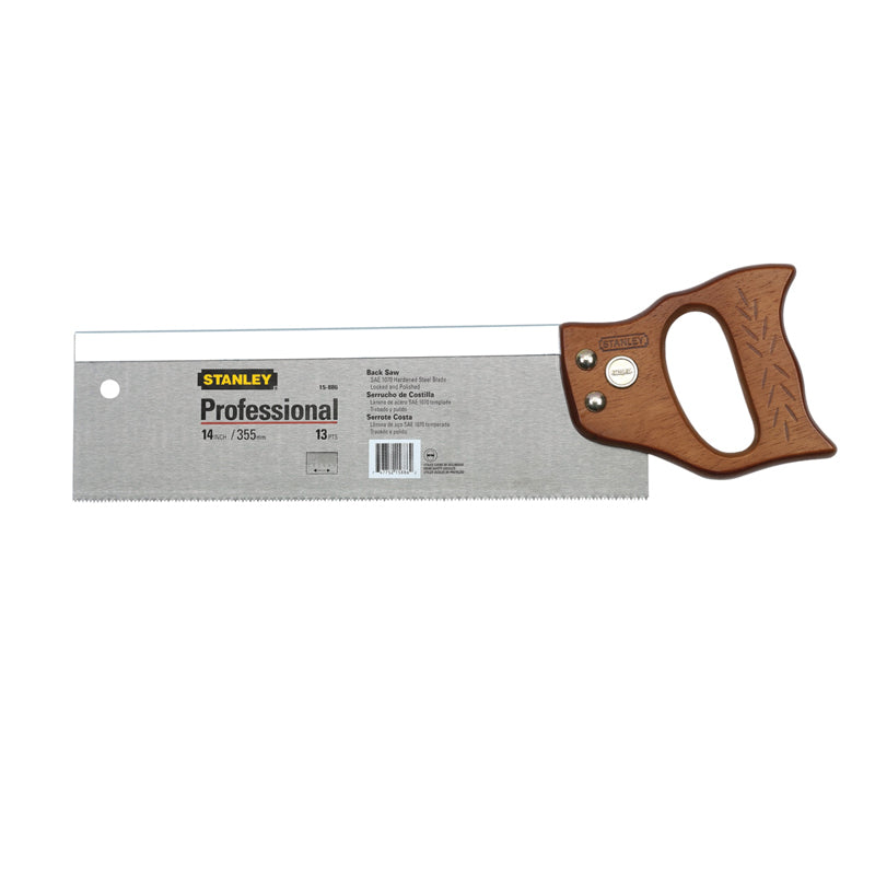 SAW BACKSAW STANLEY 356MMX13PNT PROFESSIONAL 15-886