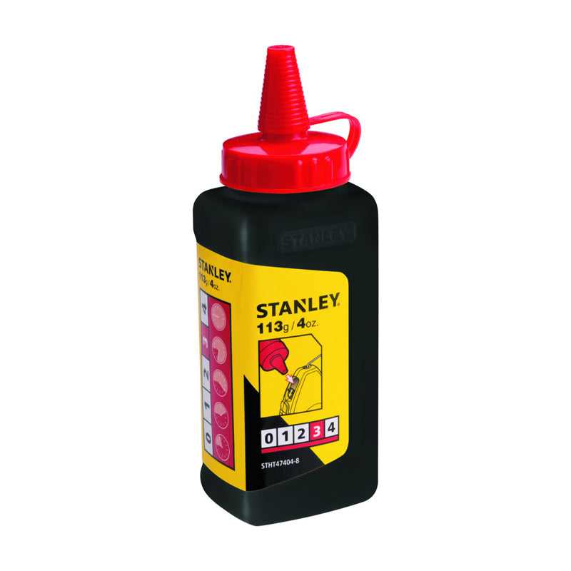 CHALK REFILL RED 115GR STANLEY STHT47404-8