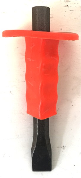 Chisel Cold C/W Plastic Grip Flat 200X20Mm Bdt043