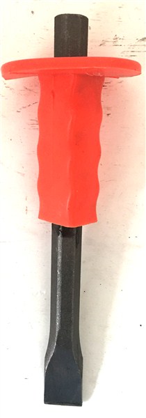 Chisel Cold C/W Plastic Grip Flat 250X25Mm Btd044