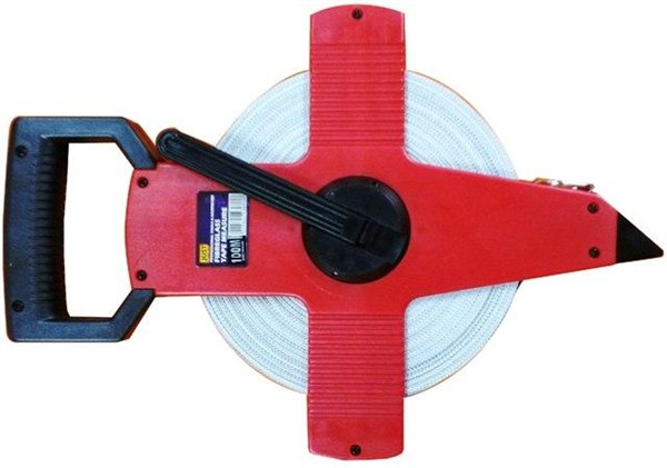 Measuring Tape F/Glass Open Frame 100Mt Diy