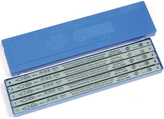 Hacksaw Blade Hss 24Tpi Blue Lasher Fg00742