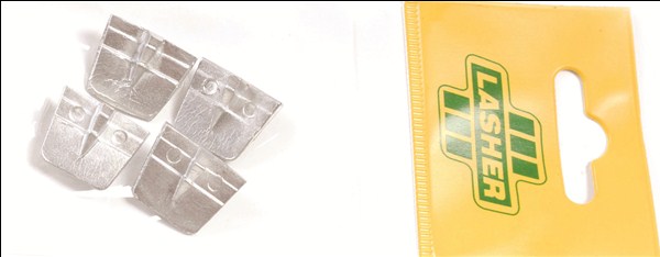 Hammer Wedge 4 Per Pouch Zinc Lasher Fg03415