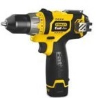 Fatmax Drill Cordless Drill Driver 10.8V Plus 2 Batteries F