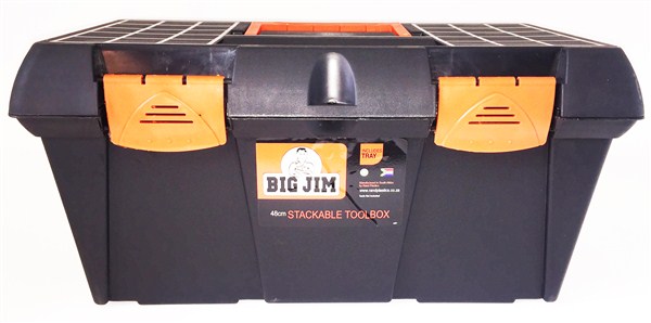 Toolbox Bigjim 48Cm Stack900Le Blk Dytb148Bko