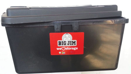 Storage Box Big Jim 42Lt Black Jo1005