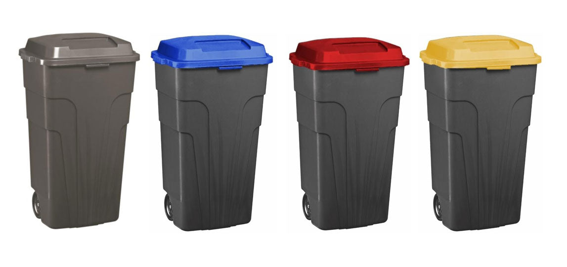 Refuse Bin On Wheels Big Jim 140Ltr Blue