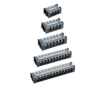 Base mount terminals with covers