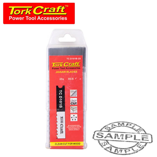 Tork Craft U-Shank Jigsaw Blade 10Tpi For Wood 2.5Mm 25Pce