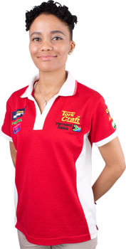 TORK CRAFT VERMONT LADIES GOLF SHIRT - LARGE