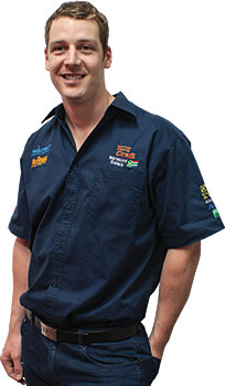 TORK CRAFT VERMONT MENS - NAVY BLUE COTTON SHIRT - 2X-LARGE